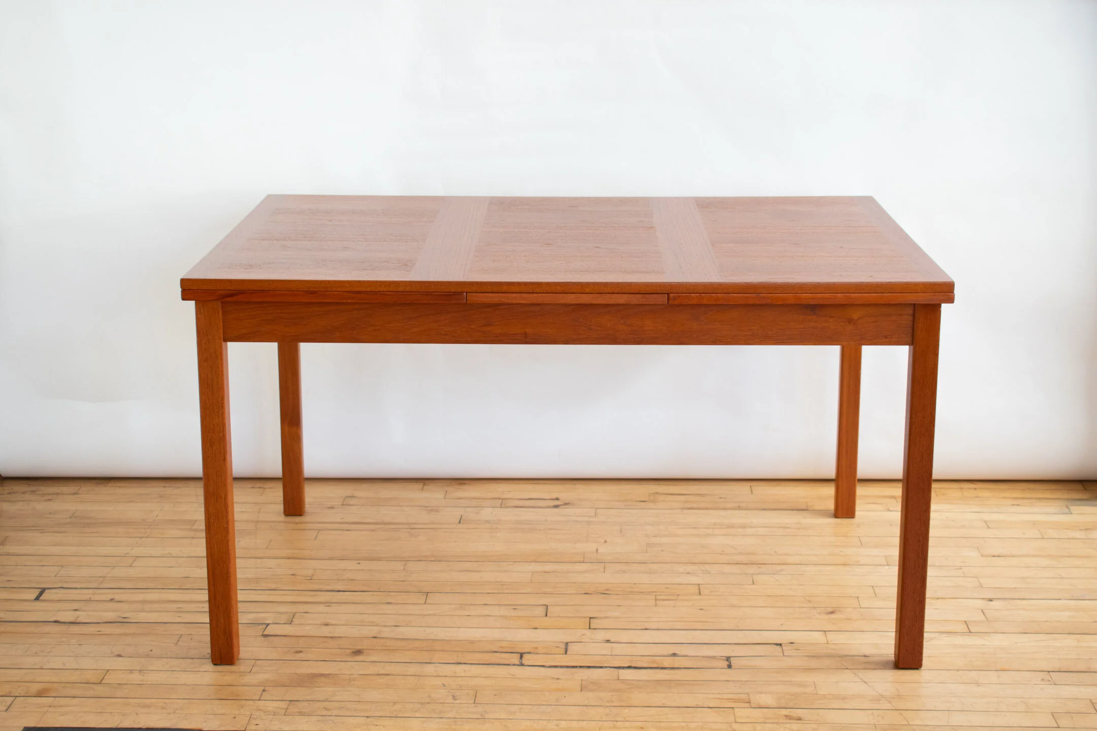 Denmark teak テーブル Danish Modern Teak Extendable Dining Table Vejle Stole Møbelfabrik